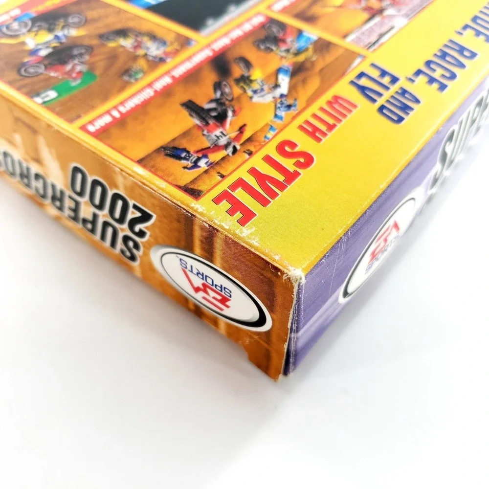 Supercross 2000 (Nintendo 64, 1999) Authentic Complete w/ Box & Manual Tested